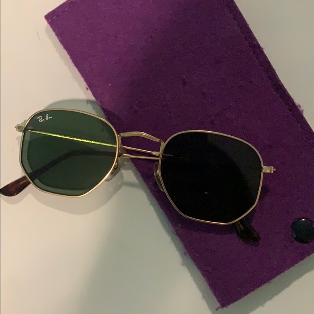 Rayban ,hexigon sunglasses